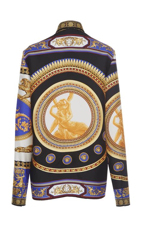 t-shirt versace couture donna|versace long sleeves polo shirts.